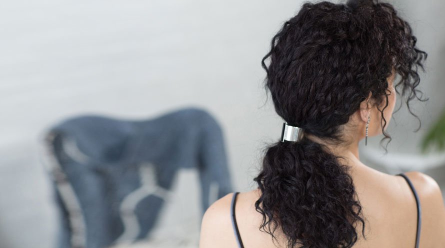 Simple Low Ponytail